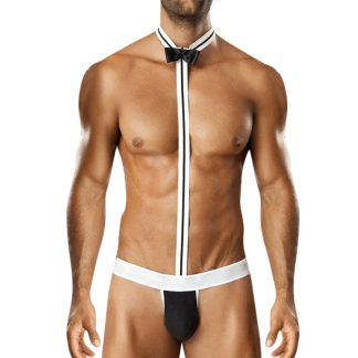 Sizzling Hot Waiter Costume Bodysuit